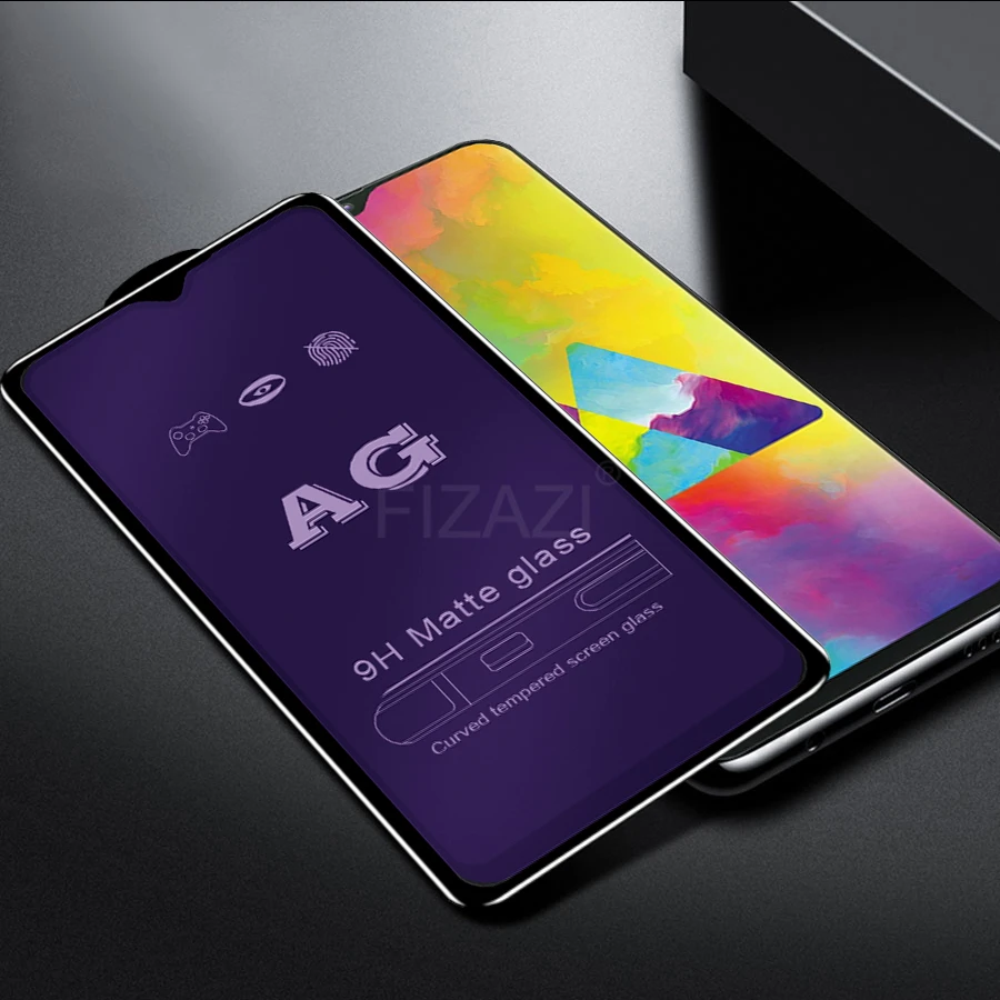 Защита от синего излучения матовое закаленное стекло для samsung Galaxy M10 M20 A10 A20 A30 A40 A50 A70 A90 A80 A7 A9 J6 Экран протектор