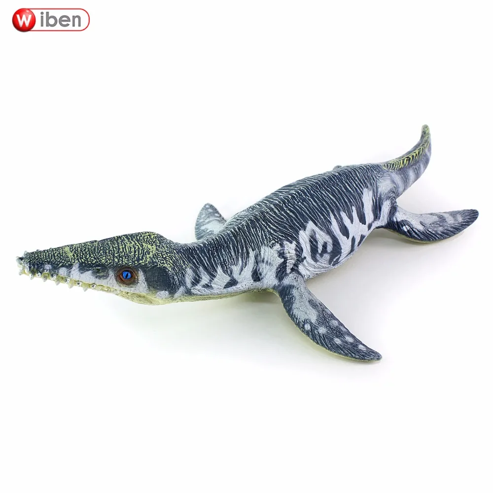 Игрушка динозавра Liopleurodon Sea Life мягкая ПВХ фигурка ручная роспись Коллекционная