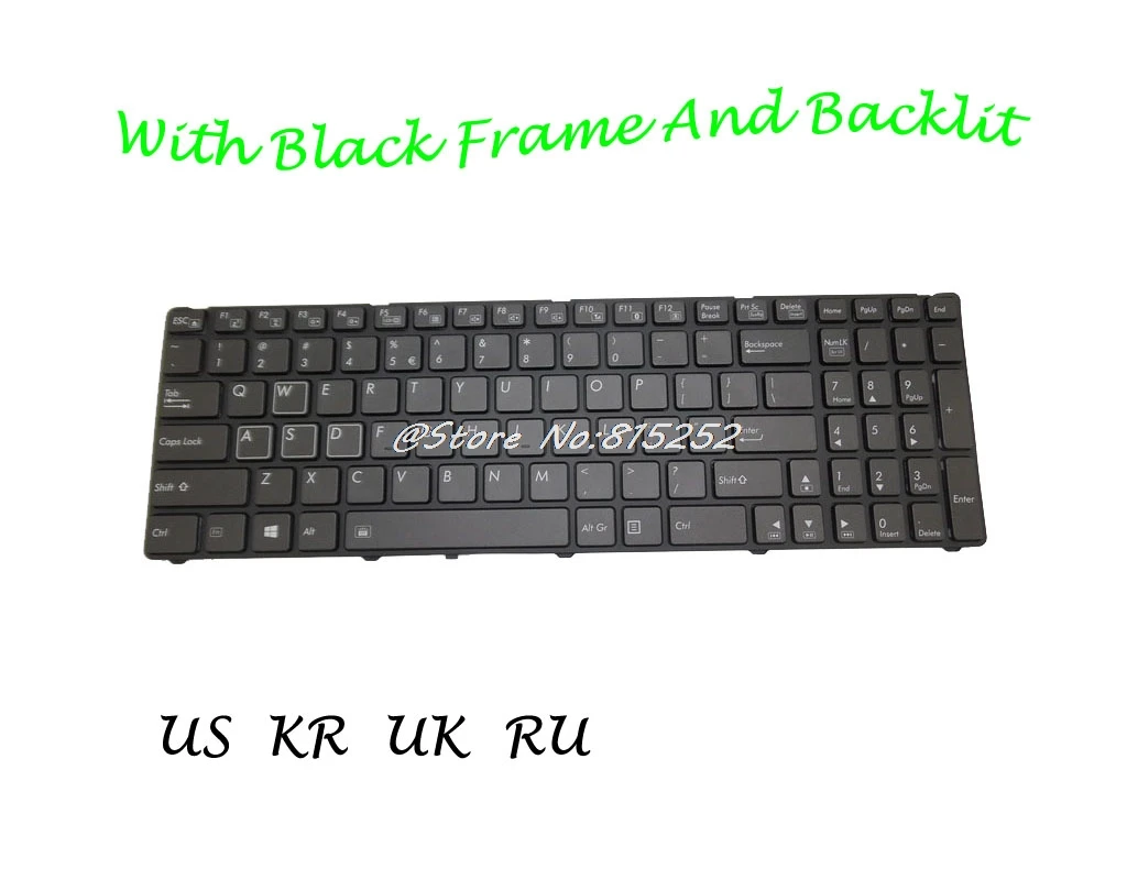 Клавиатура с подсветкой для Gigabyte P25W 2Z703 UI552 S11S английский UK552 V111465EK1 Великобритания
