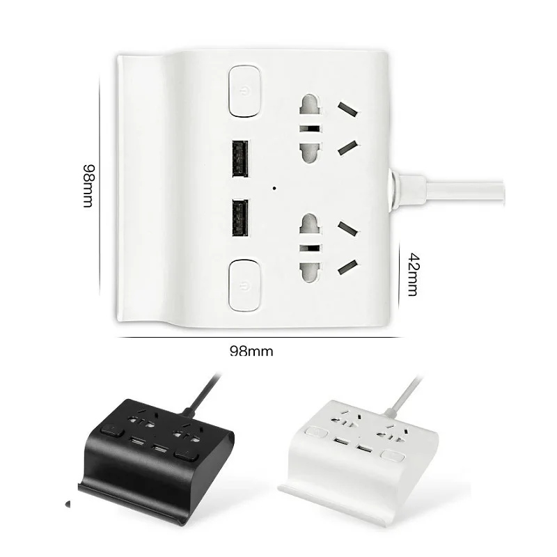 Смарт-розетка с usb-зарядкой 5 В 3 1 А 2usb-порта | Электроника