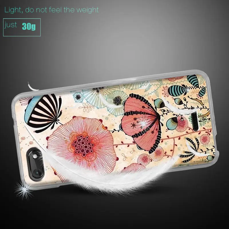 Чехол для Funda Wiko Harry 2 классный дизайн мультяшный принт роскошный мягкий