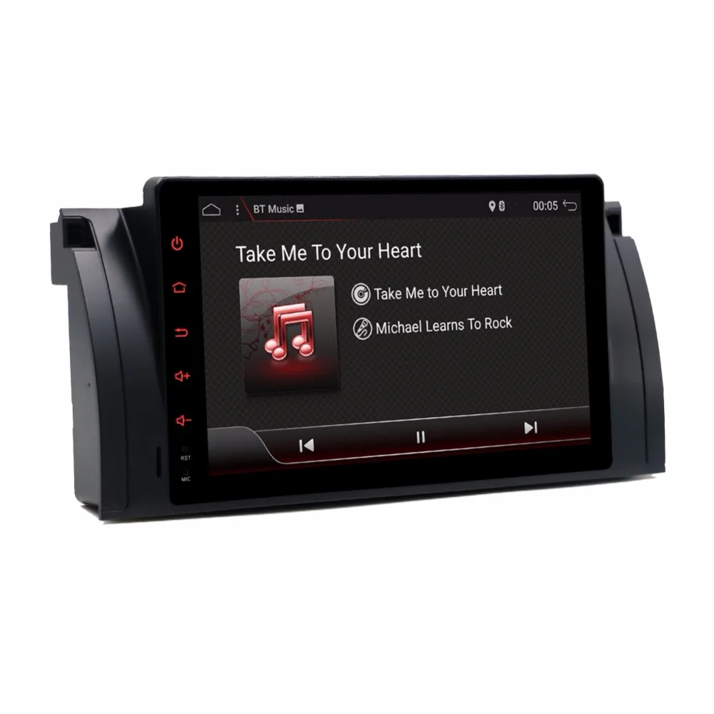 Bosion Android 7 1 Дин DVD gps для BMW M5 E39 E53 автомобиль радионавигационная 9 дюймовый Bluetooth RDS