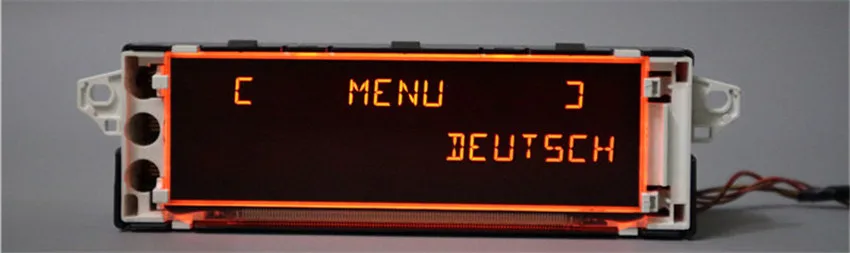 Экран Поддержка aux дисплей красный монитор 12 pin для peugeot 307(некоторые модели) 408(некоторые модели) экран citroen C4(некоторые модели