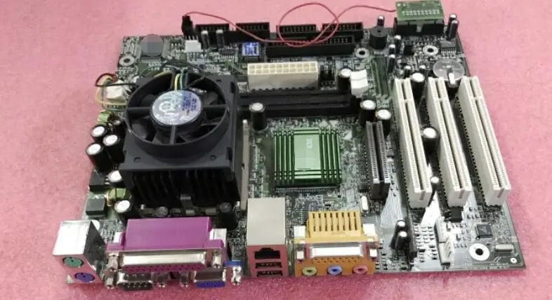 100% OK оригинальный IPC плата GA 8ILMI REV1.1 845GL Промышленная материнская с Процессор VGA 3 *