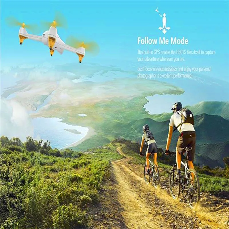 Квадрокоптер H501S H501SS X4 Pro беспилотный GPS 300 м 5 8G FPV бесщеточный 1080P HD камера RTF режим