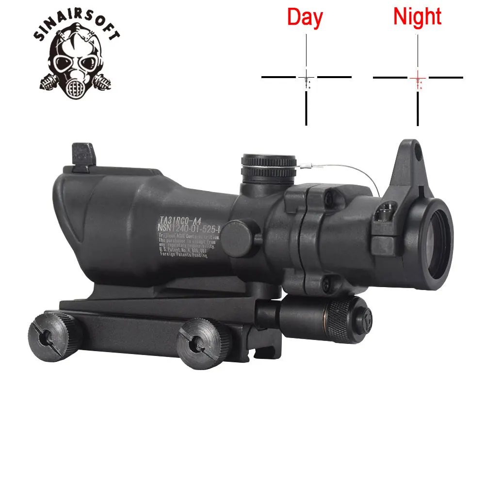 Тактический Оптический Прицел ACOG 4x32 с креплением Пикатинни 11 мм 20 для винтовок