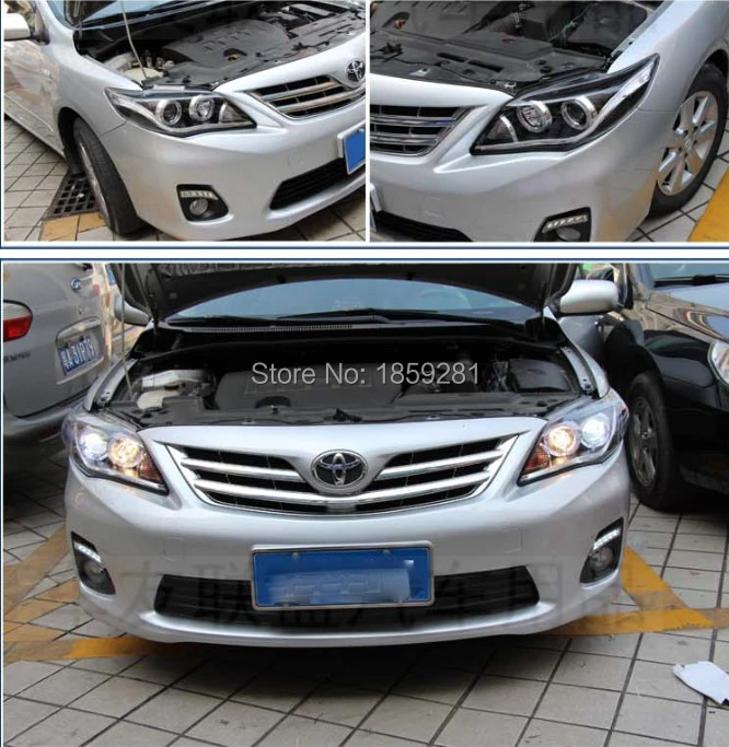 Corolla фара, 2007~ 2010/2011~ 2013,! Corolla Противотуманные светильник, 2 шт./компл.+ 2 шт. балласт, Альтис