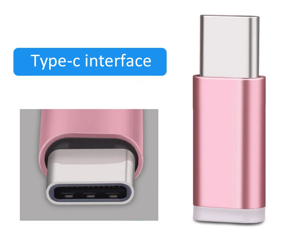 2 шт. Micro USB в type C конвертер данных кабель для зарядки с адаптером быстрое зарядное устройство для Xiaomi Mi6 Mi5 huawei P9 P10 letv type-c кабель