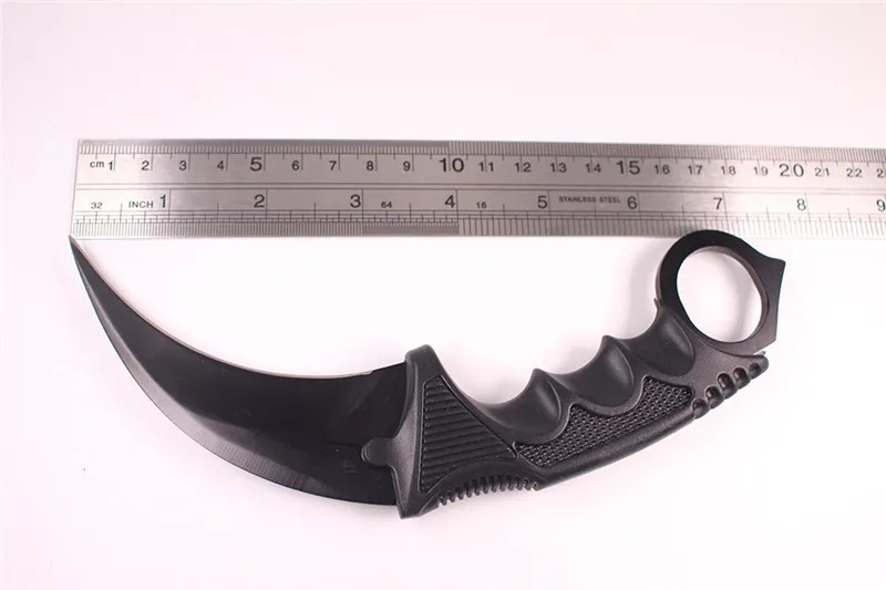 CS Cold CSGO karambit нож Тактический охотничий нож Открытый походный Карманный стальной фиксированный нож ножи для выживания спасательные инструменты edc