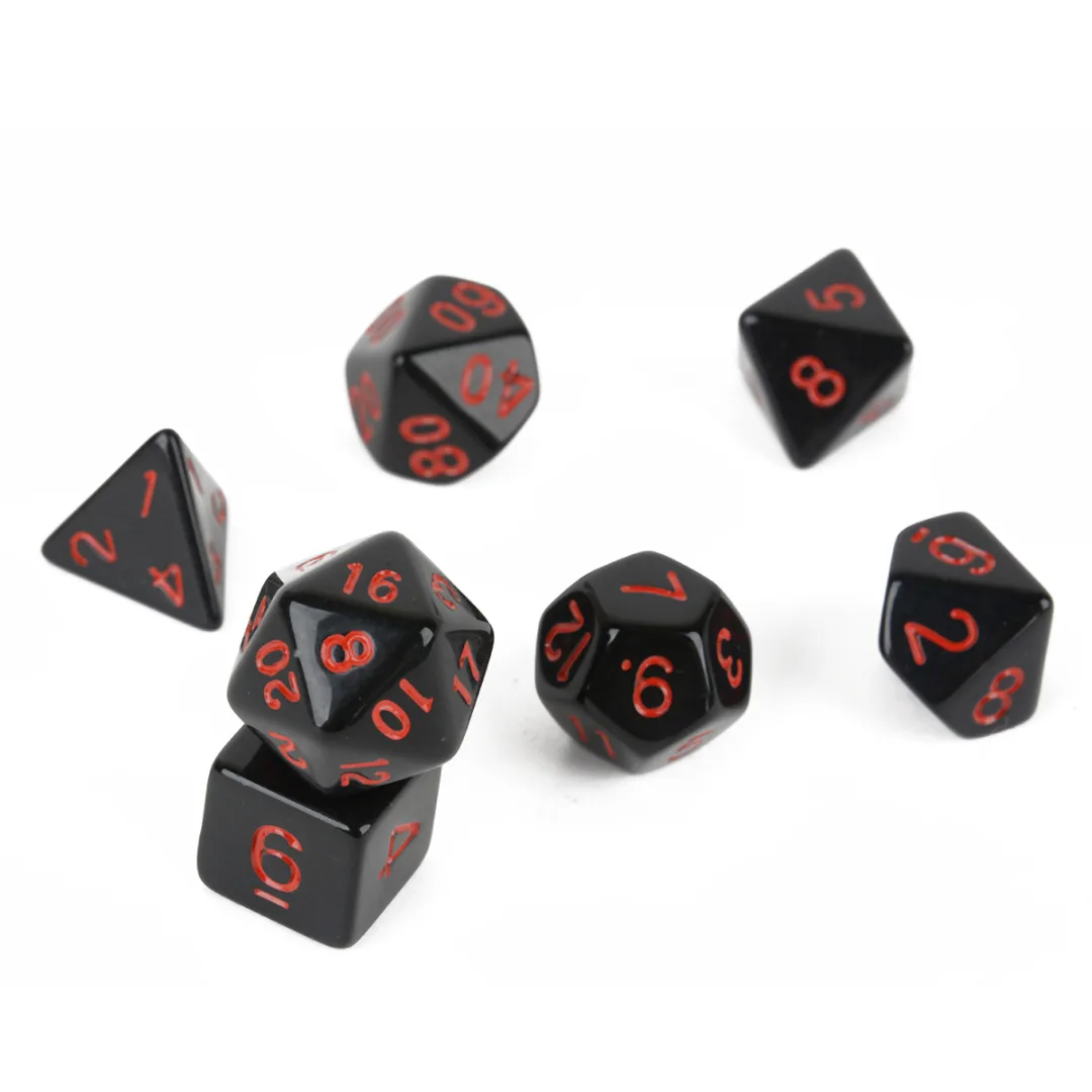 7 шт./компл. 4/6/8/10/12/20 кубика многогранные TRPG ИГРА Подземелья и Драконы кубик для настольной игры D4-D20 для развлечения игровой
