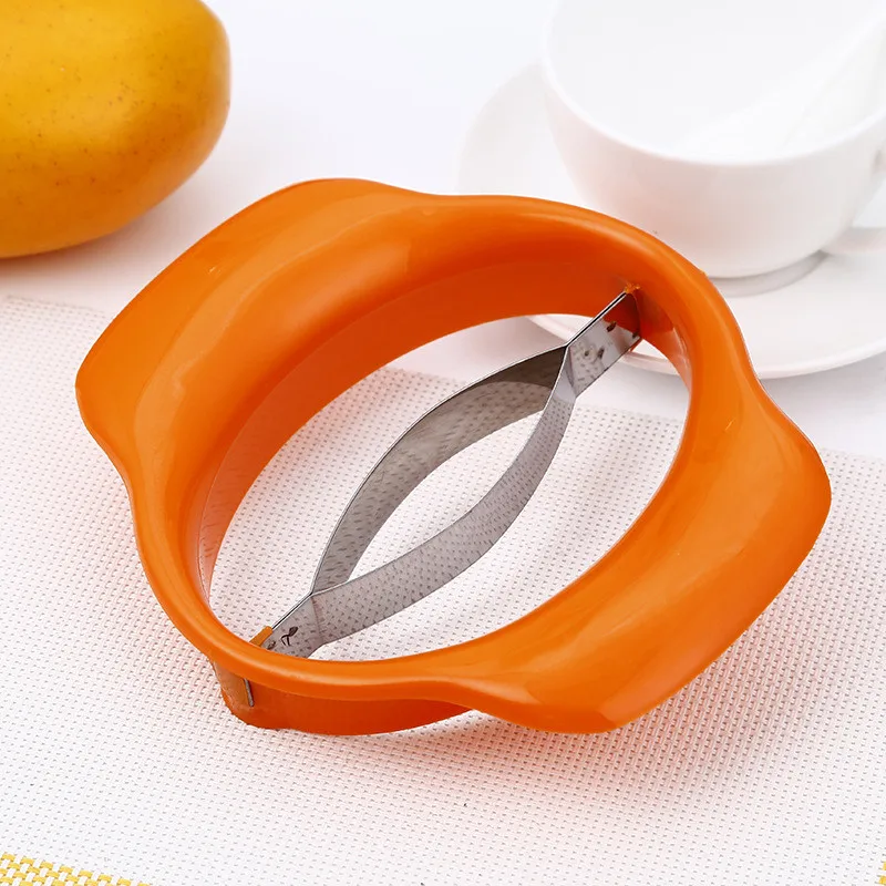 Творческий нержавеющей стали кроя Mango Splitter Фрукты Тесак манго ножом вырезать