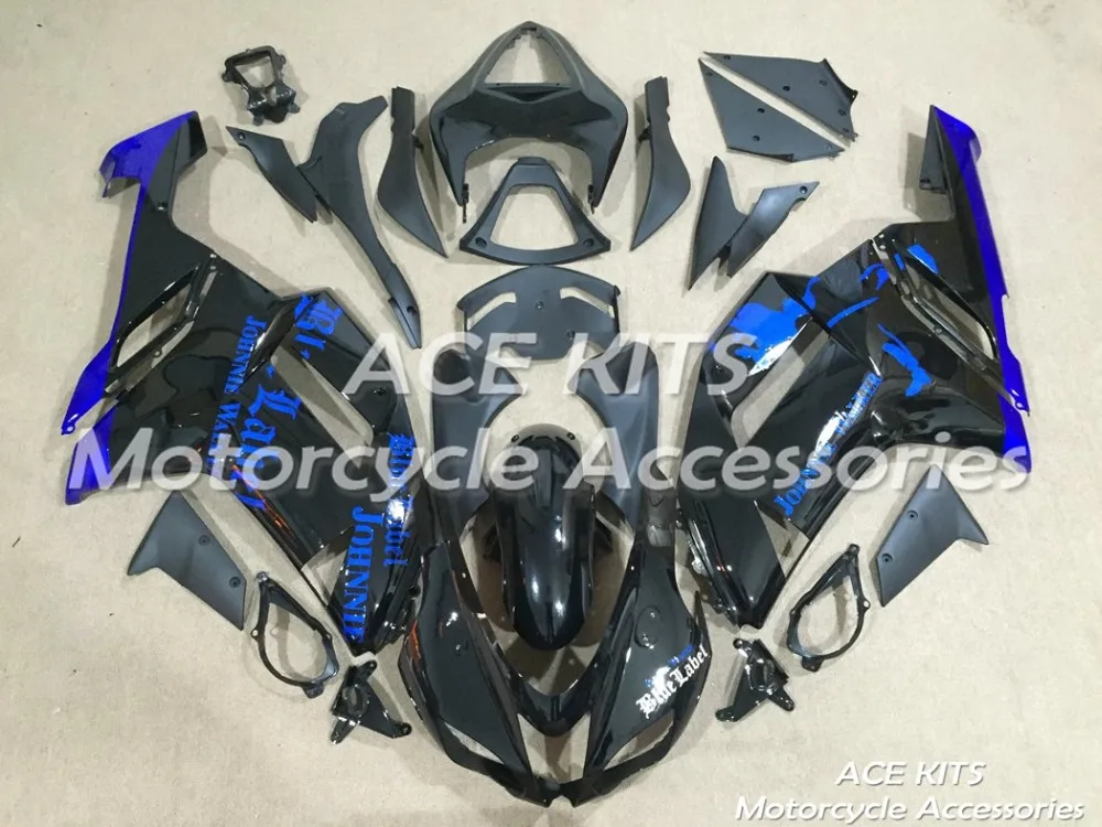 

New ABS motorcycle Fairing For kawasaki Ninja ZX6R 599 636 2007 2008 Injection Bodywor Any color All have ACE No.263