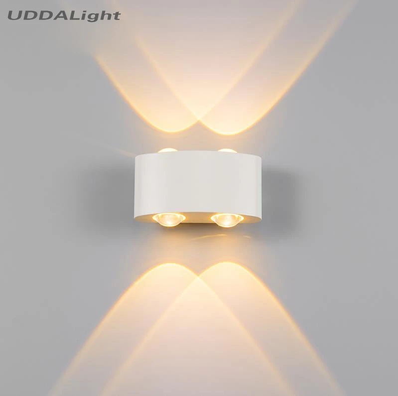 Настенный светильник led 6W 4w 3w для спальни s черный/белый водонепроницаемый