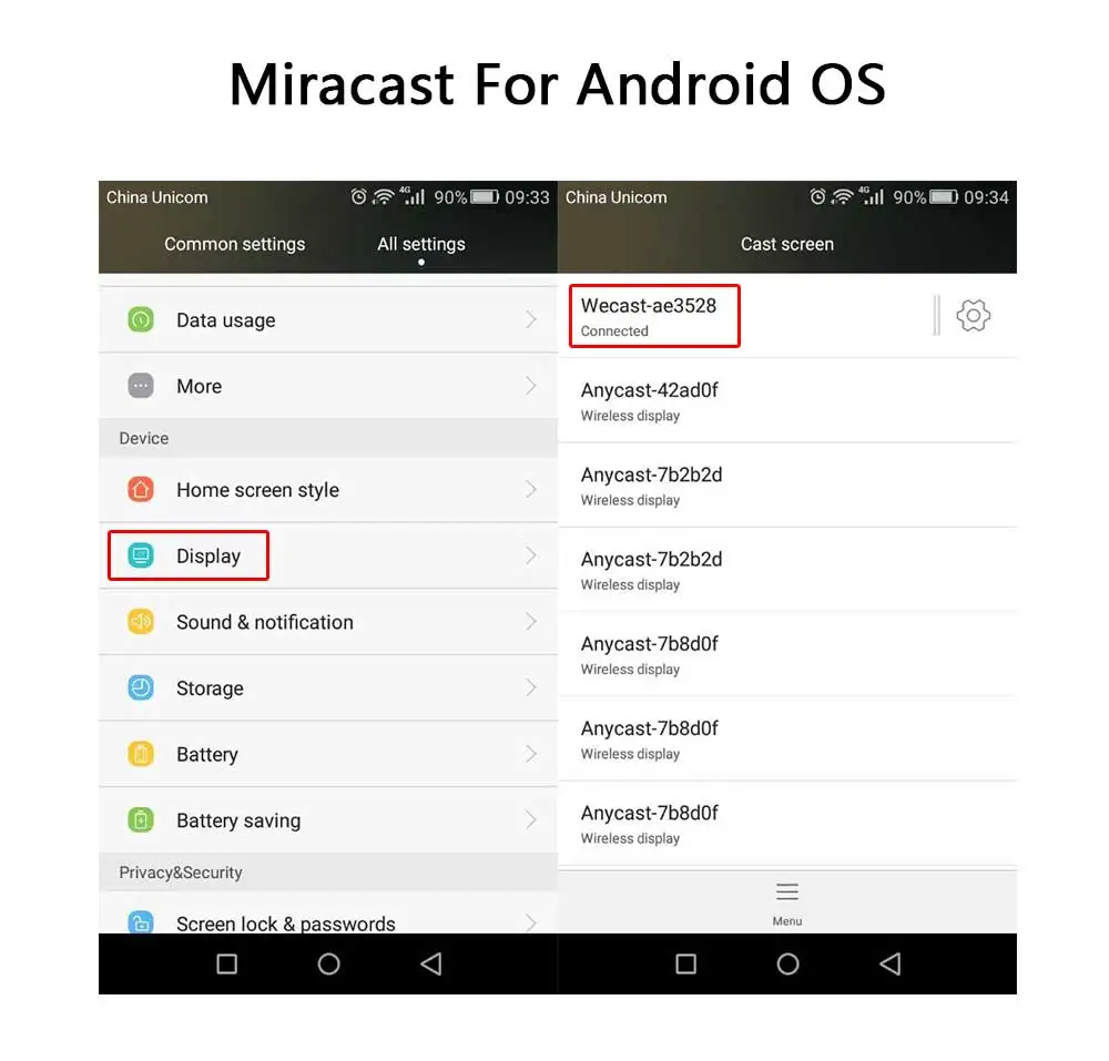 KuWFi ТВ-палка HDMI беспроводной дисплей Wecast для Android iOS YouTube Google хром Airplay поддержка 4G сотовая передача данных медиа