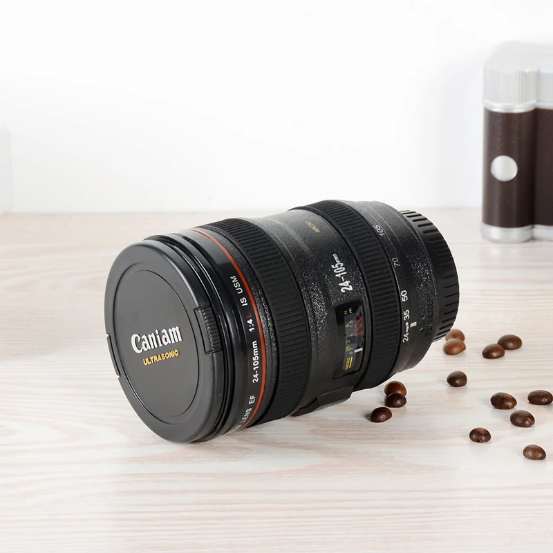 Новый Caniam SLR Объективы для фотоаппаратов 24-105 мм 1:1 Весы Пластик Кофе Чай Кружка 400