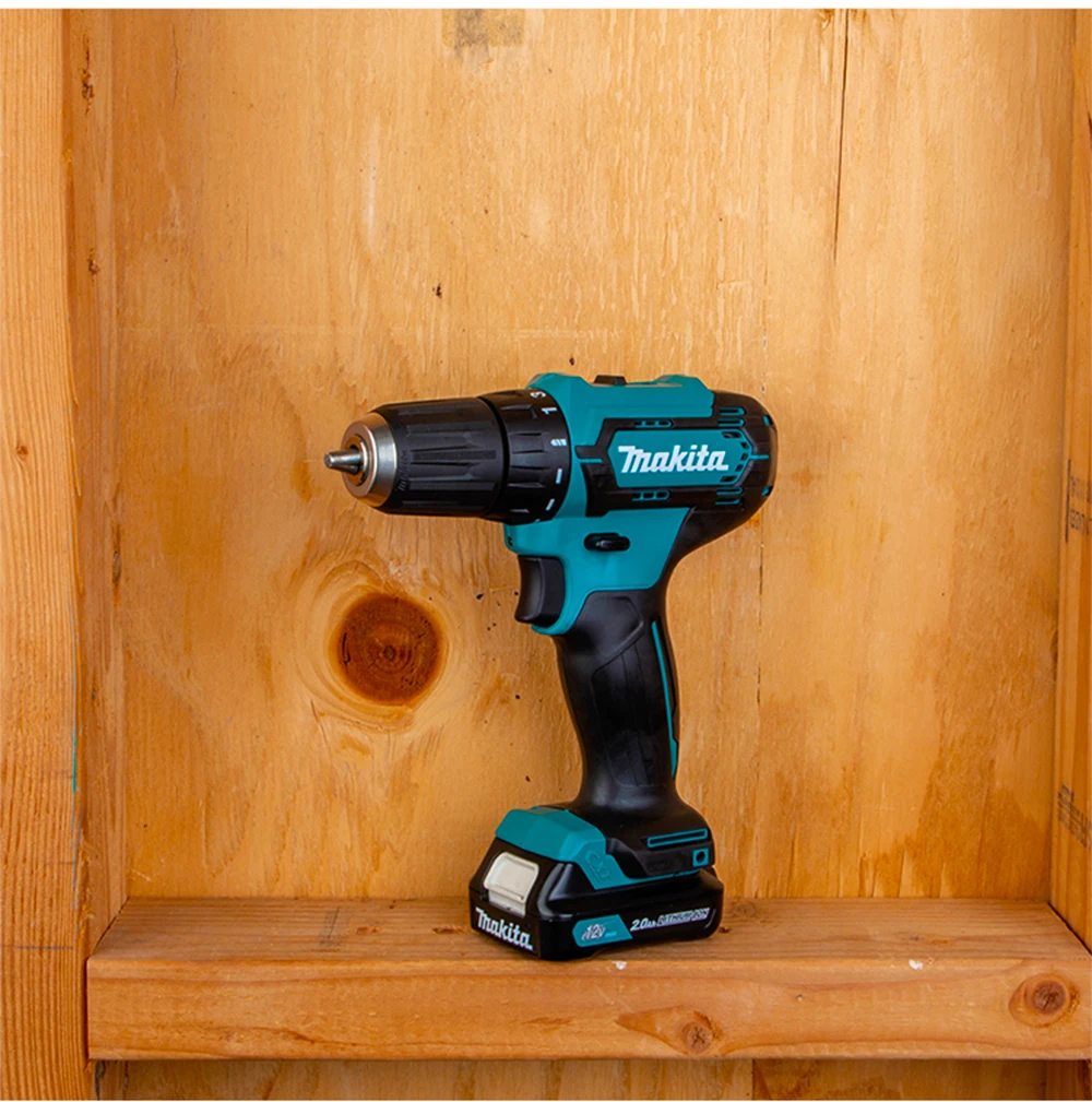 Япония Makita DF333 Аккумуляторный шуруповерт 12V литиевая батарея ручная дрель многофункциональный бытовой отвертка 1700 ОБ/мин 30/14N. М