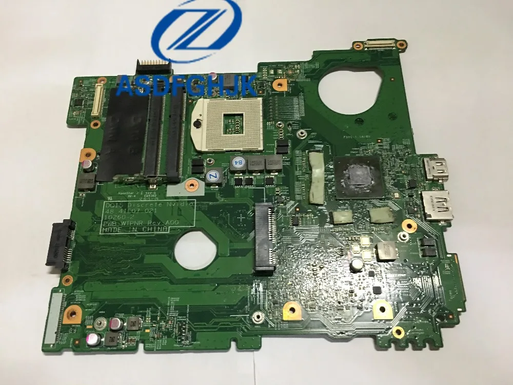 Материнская плата DDR3 0J2WW8 J2WW8 0MWXPK HM67 GT525m для Dell Inspiron 15R N5110|Платы расширения| |