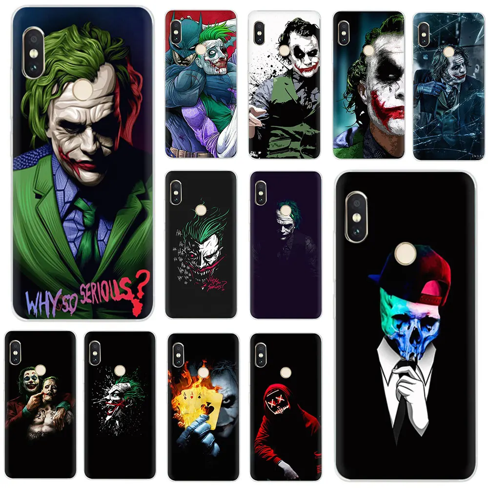 Бэтмен Темный рыцарь Джокер карта жесткий чехол для телефона для Xiaomi mi макс 3 9 8 SE 6 5S A2 Lite mi x 2S A1/5X A2/6X F1 9T CC9e A3 pro