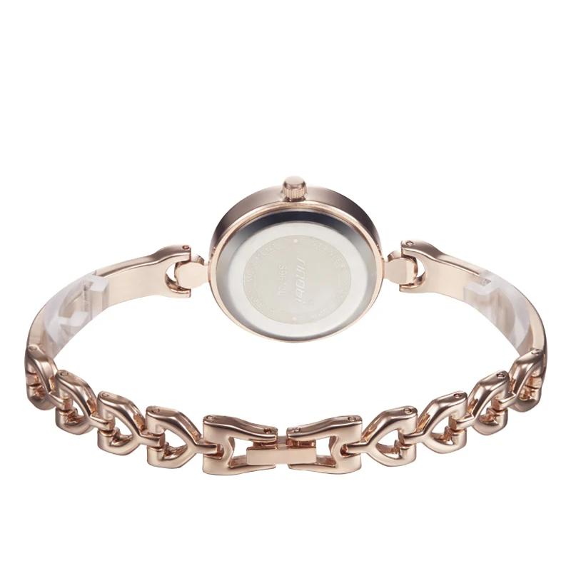 Sinobi марка женщины повседневная часы женские кварцевые браслет дамы платье