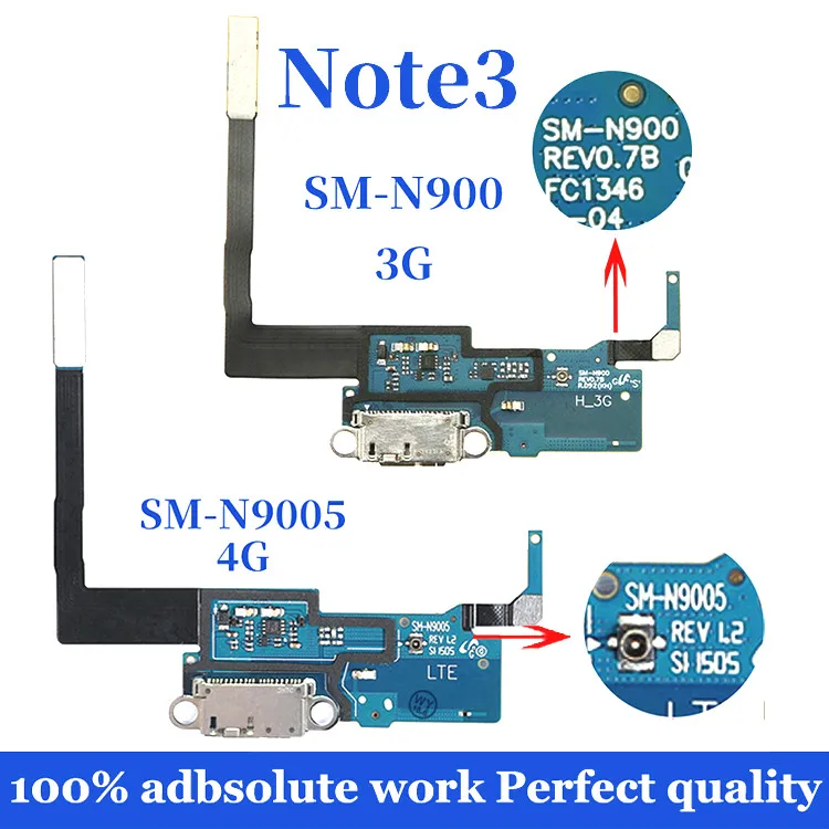 Для samsung Galaxy Note 3 N900 N9005 usb зарядный порт гибкий кабель док-станция гибкий кабель
