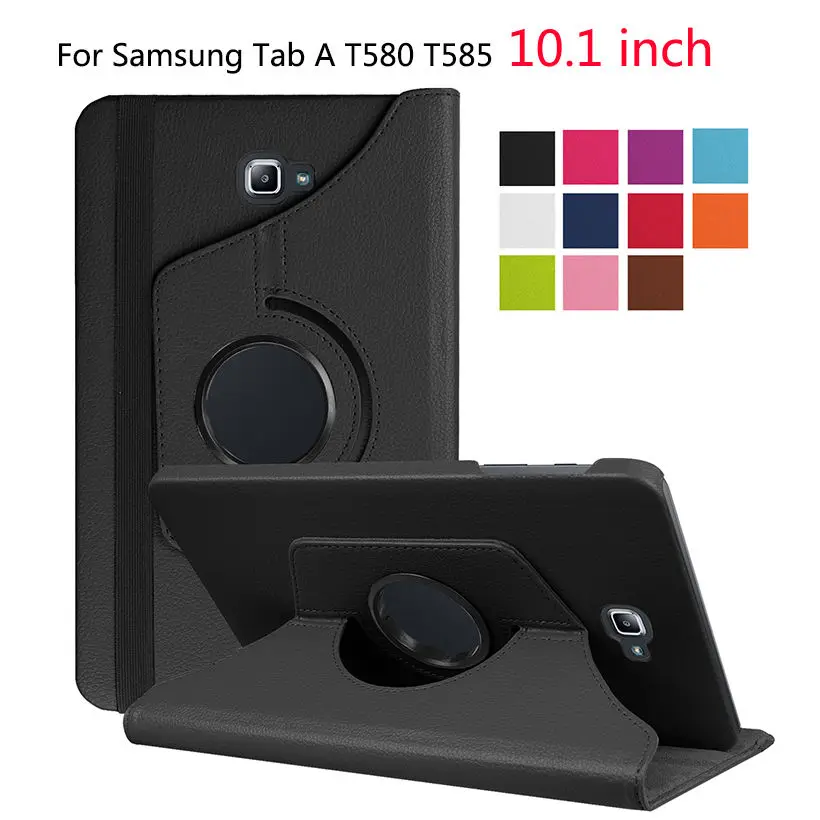 Чехол с поворотом на 360 градусов для Samsung Galaxy Tab A a6 10 1 2016 T580 T585 T580N чехол housse
