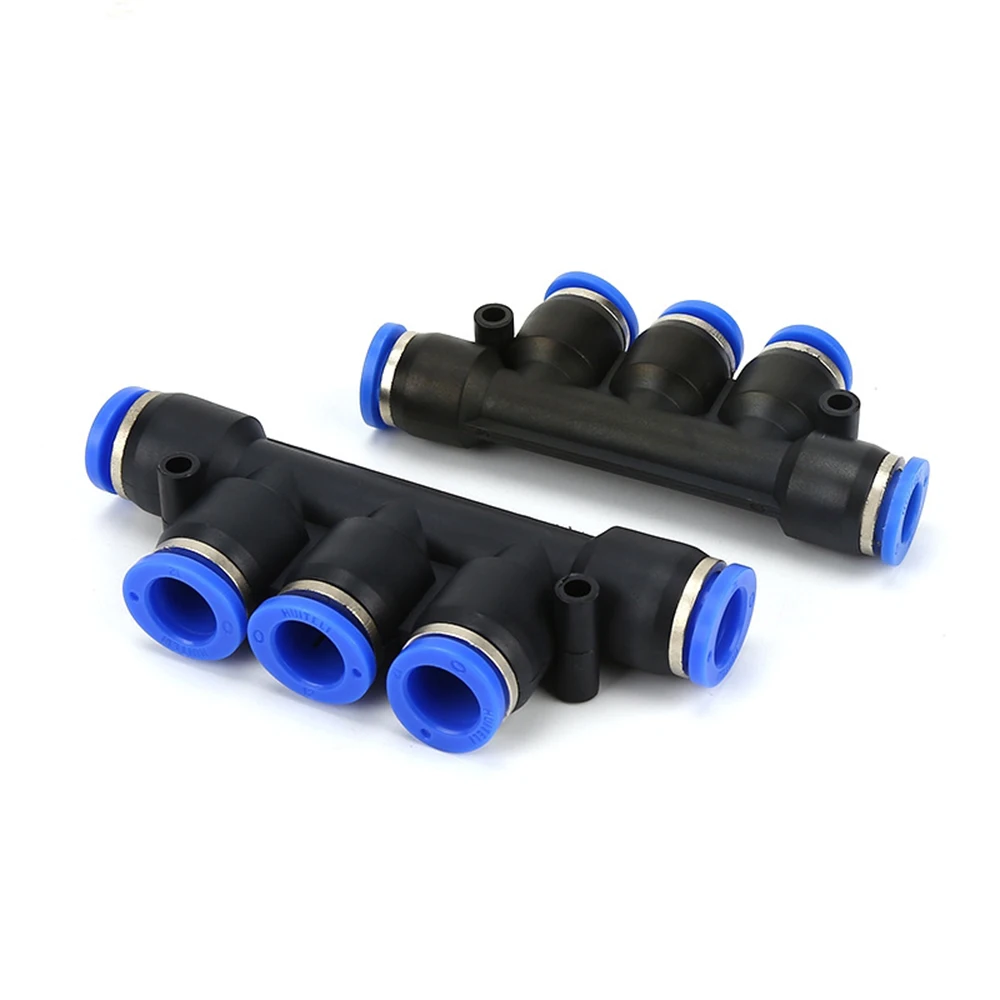 Быстроразъемный пневматический Фиттинг с наружным диаметром 4 мм 6 8 10 12