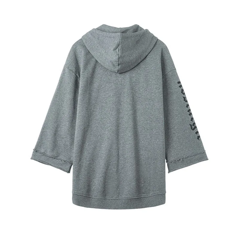 Женская куртка с длинным рукавом и капюшоном Windbreak весенне осенняя Повседневная