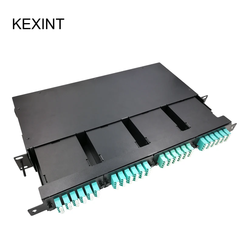KEXINT MPO/MTP 96 Core Для LC Quad Adapter Max модульная волоконно оптическая коммутационная