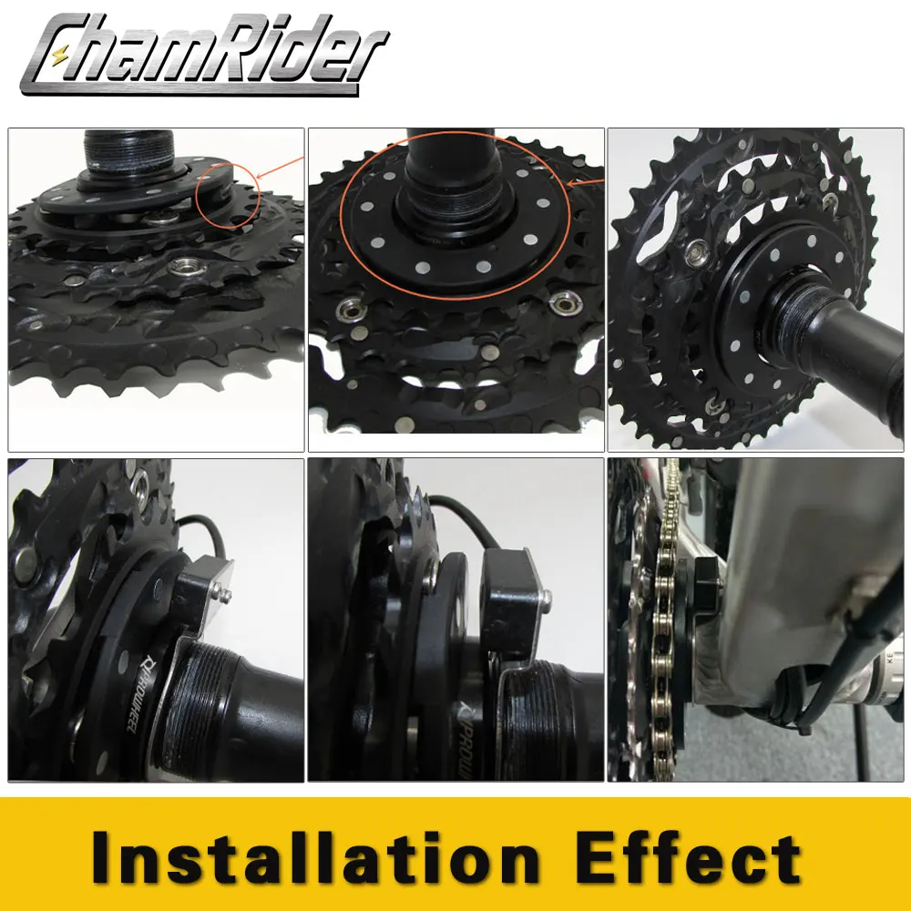 Chamrider Hollowtech Crank PAS Педальная помощь сенсор KT BZ 10C Julet водонепроницаемый разъем 10