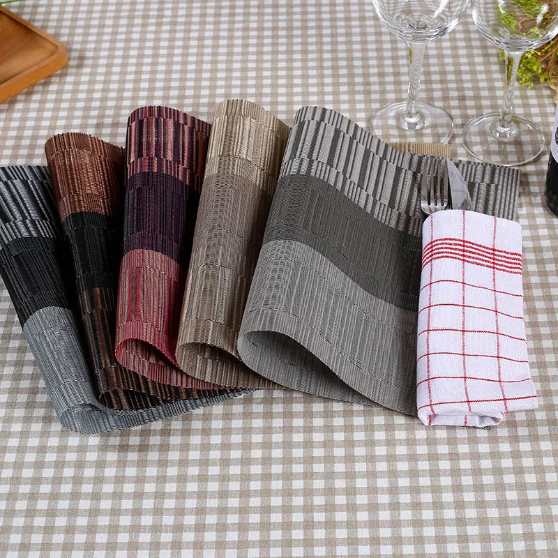 4 шт./лот обеденный стол из ПВХ нескользящая изоляционная подставка нескользящий