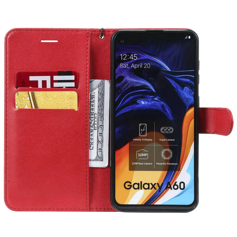 Shockproof Case for Coque Samsung M40 M30 M20 M10 Galaxy M 40 30 20 Wallet Plain Luxury | Мобильные телефоны и аксессуары