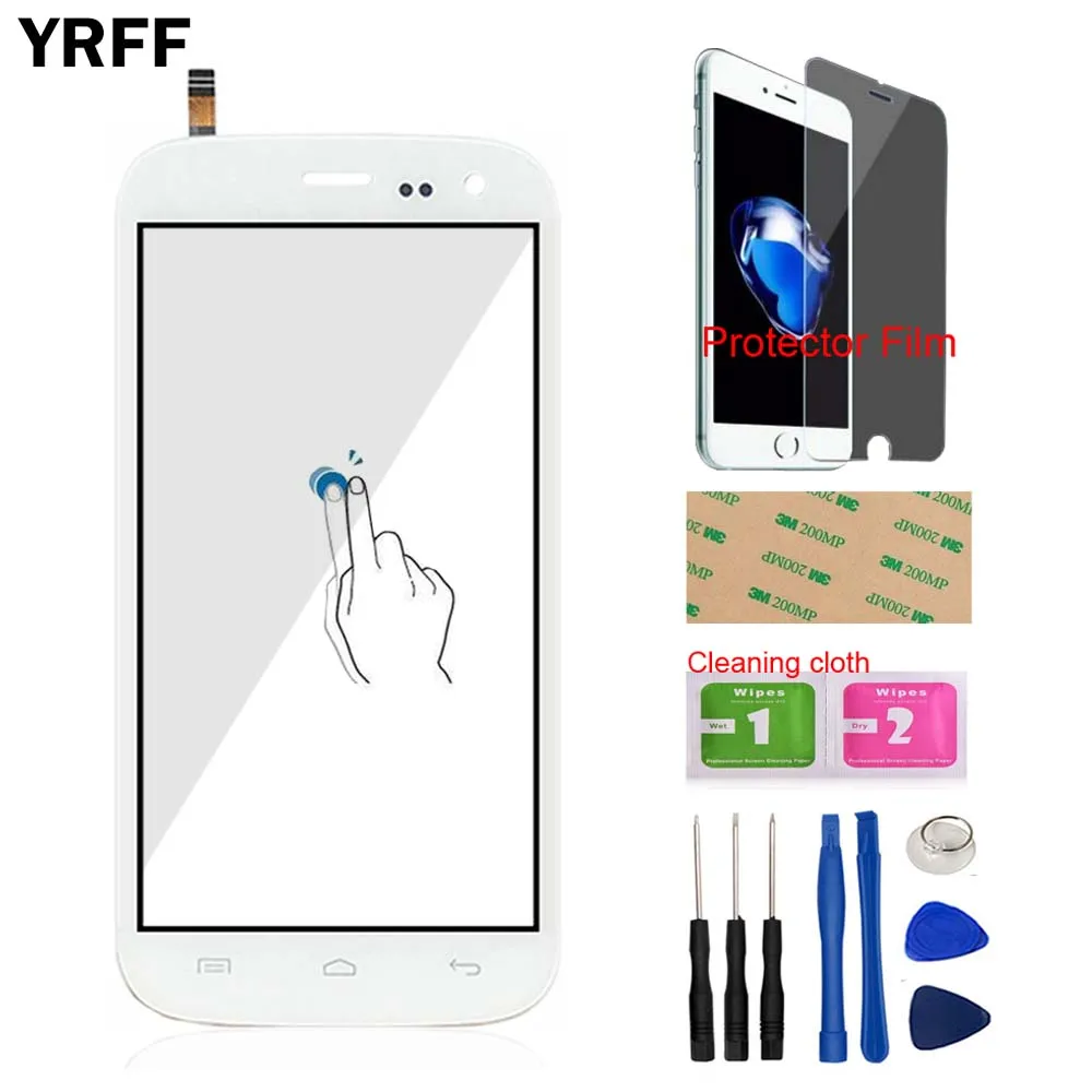 5,0 ''мобильный для Explay X-tremer X Tremer Передний сенсорный экран сенсорный дигитайзер панель Стекло Объектив сенсор+ Защитная пленка клей