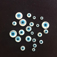 10pcspack 45681015mm evil eye natural pearl bay eyes beads findings accessories diy for bracelet necklace jewelry making