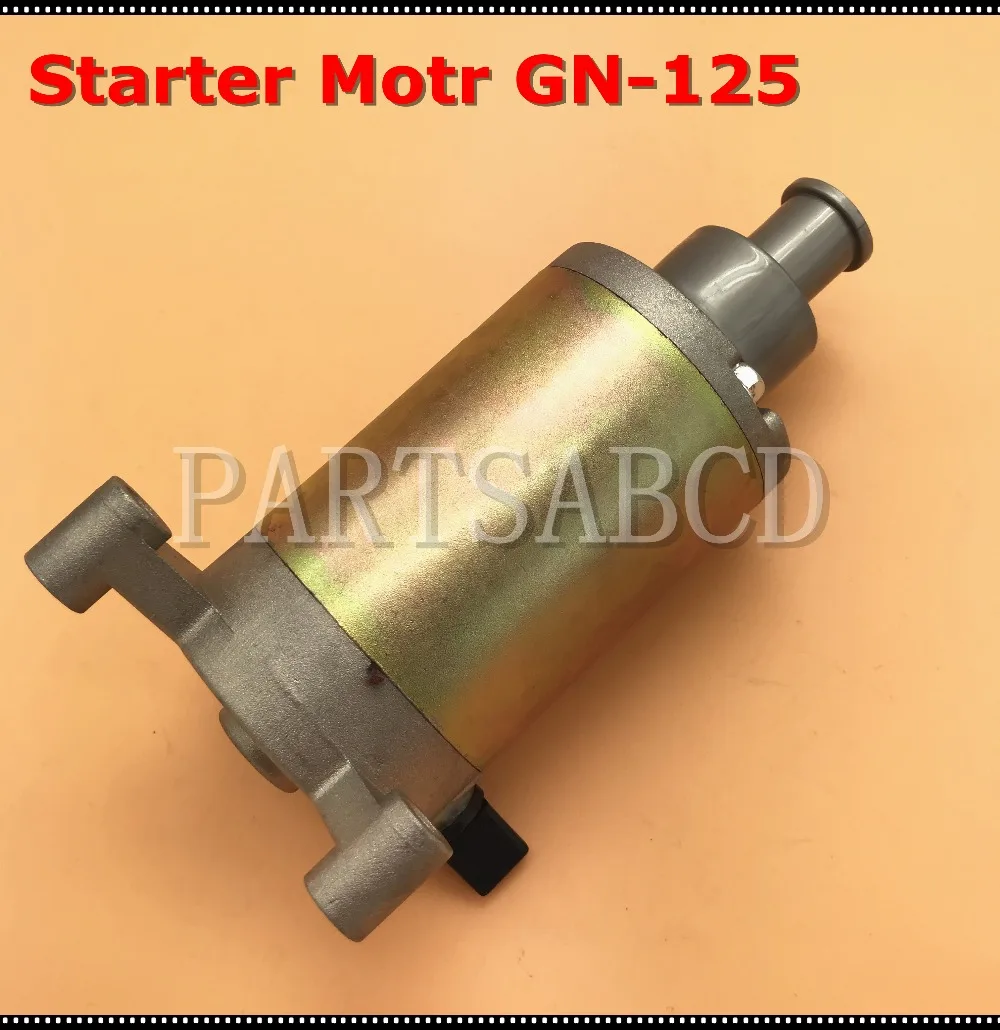 12 В 9 зубьев стартера двигателя Для GN125 GS125 DR125 RV125 фургона мотоцикла