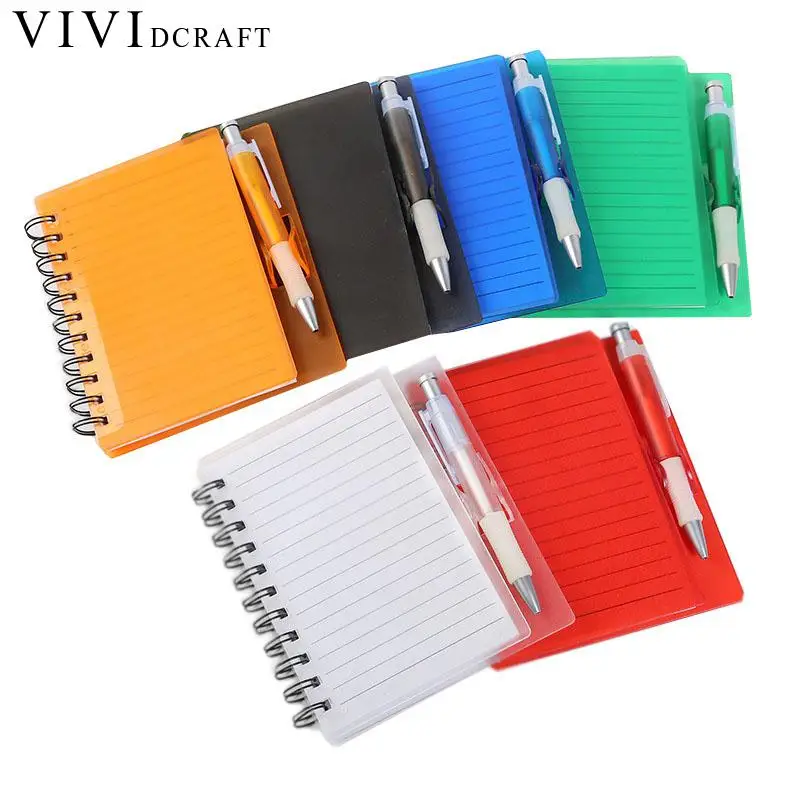 Vividcraft Корея Kawaii Канцелярские Пластик крышка Sketchbook Тетрадь для студентов