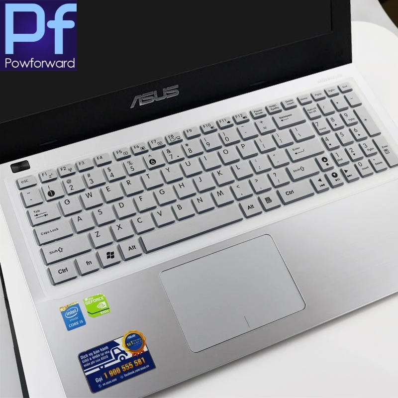 For Asus x550v a555l n551 k555l k550 F555LA F555UA F556UA GL552VW G550LK G60VW G58JW 15.6 inch Keyboard Cover Protector Skin | Компьютеры