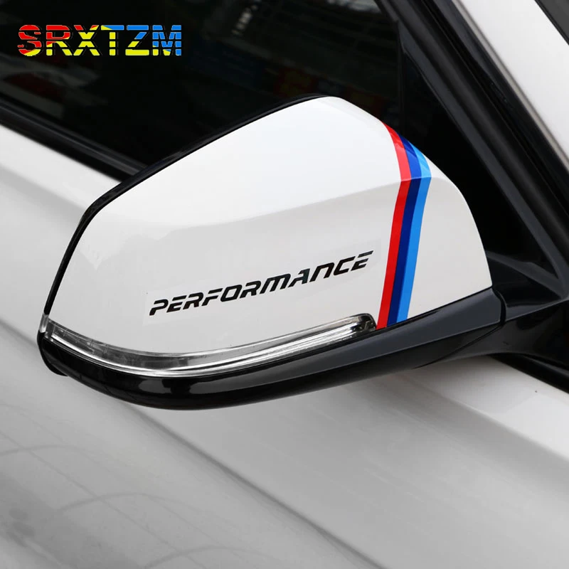 SRXTZM для Bmw E90 E46 F30 F10 F07 F34 X1 X3 X4 X5 E70 F15 X6 F16 M3 M5 автомобильный Стайлинг 2 шт. наклейки
