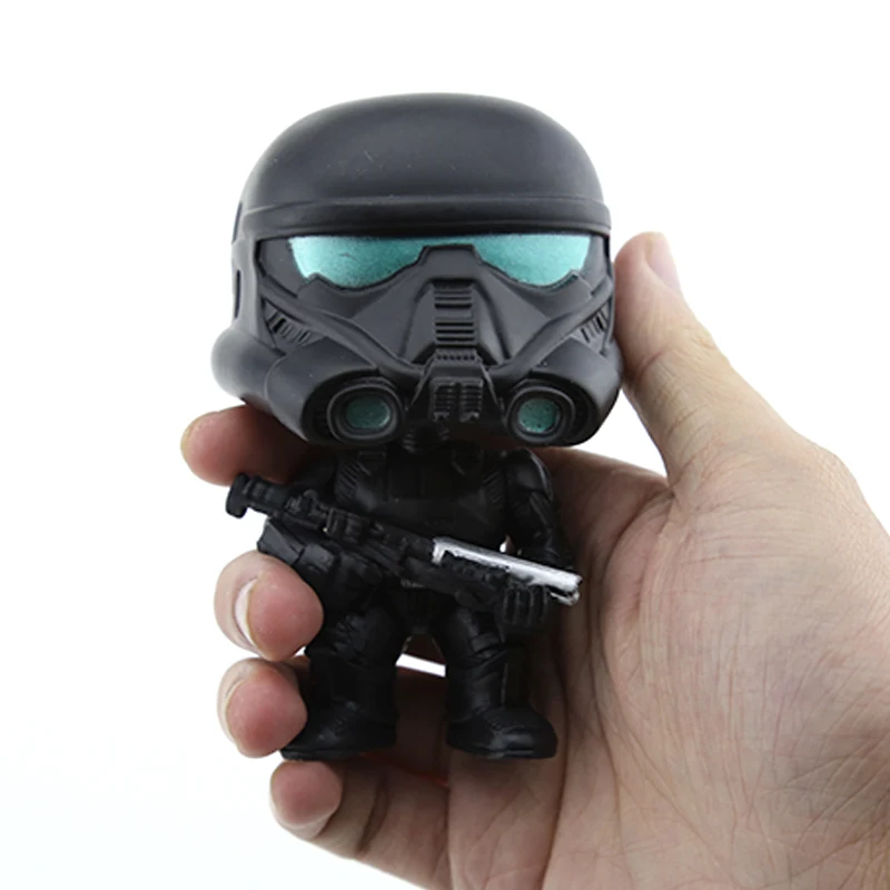 Новинка, 10 см, Звездные войны, Дарт Вейдер, KYLLO REN YODA PHASMA Darth MAUL, BB-8, фигурка, качающаяся голова, Q Edition, для украшения автомобиля