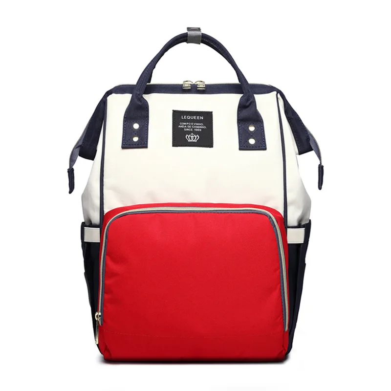 Maternity Bag 09 41 цвет рюкзак для мамы Lequeen Детская сумка с защитой от потери на молнии детские сумки для мамы сумка для беременных для коляски bolsa maternidade - Цвет: Maternity Bag 09