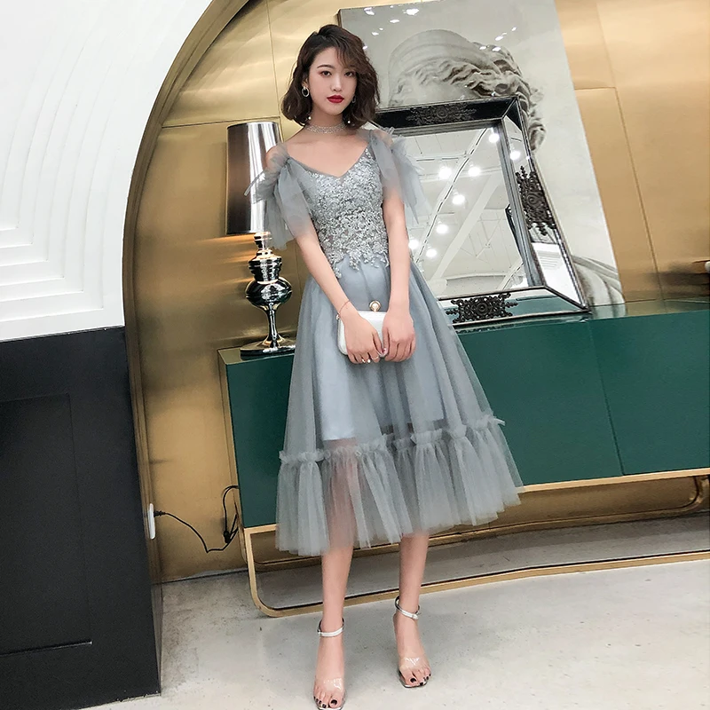 Женское вечернее платье миди красное элегантное Пышное Платье-кохвост для