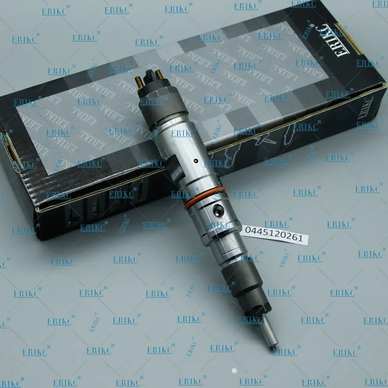 0445120261 ERIKC 0 445 120 261 Injector 0445 Fuel Pump Dispenser Inyector 0445B29029 for WEICHAI WP7 610800080073 | Автомобили и