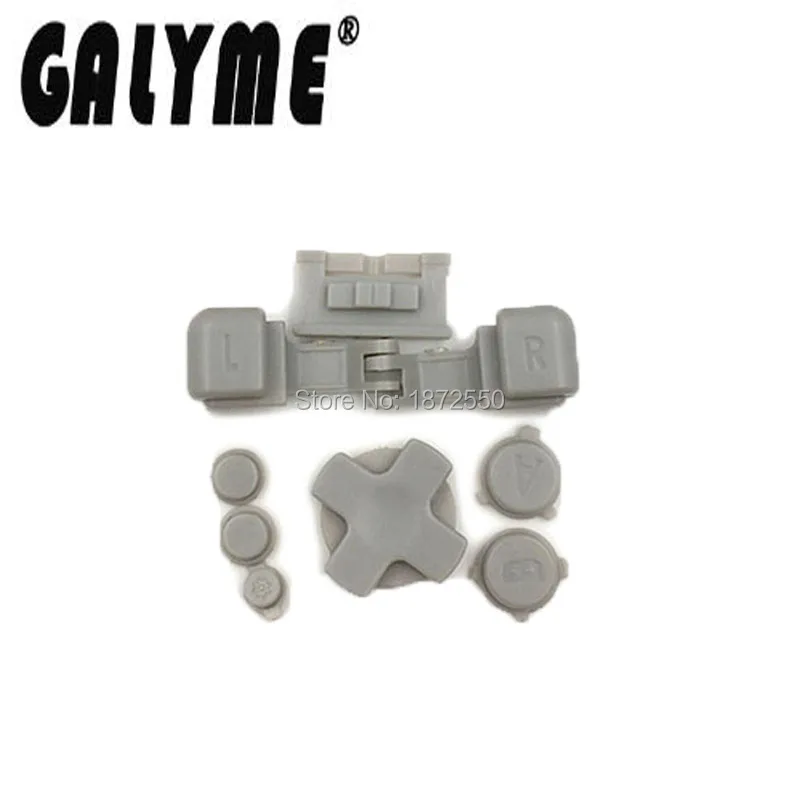 10pcs/lot Replacement LR AB D PAD Button Pad Key Part for NintendoGB GameboyAdvance SP GBASP GBO DMG Repair Console Color | Электроника