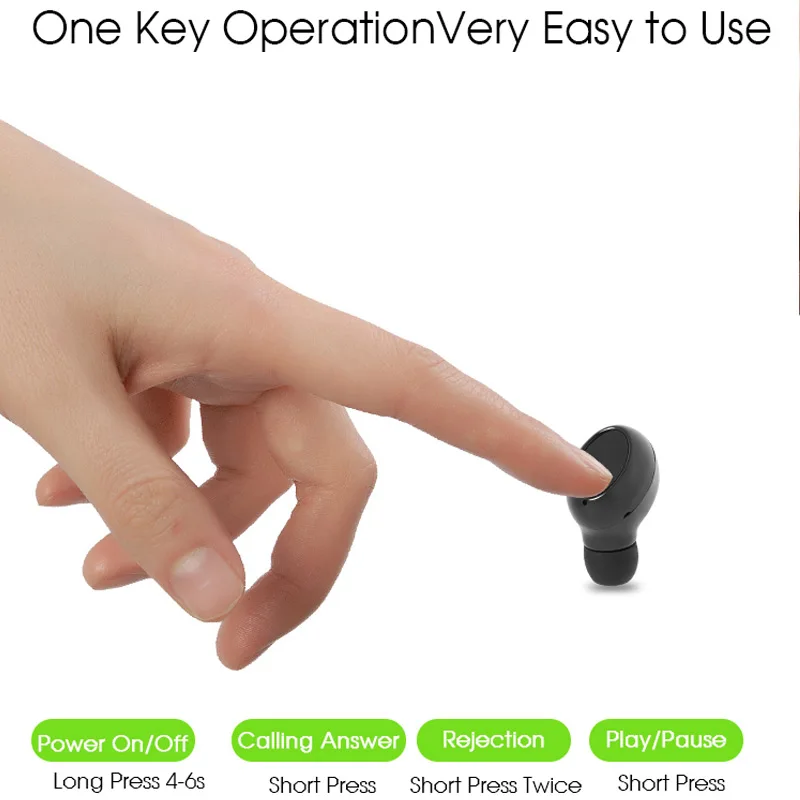 Mini Dual TWS True Bluetooth беспроводные наушники для iphone Samsung Xiaomi стерео музыкальные