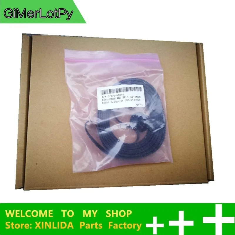 

Высокое качество C7770-60014 DesignJet 500 510 800 815 820 500ps 510PS 800PS 42-дюймовый ремень каретки B0 в сборе