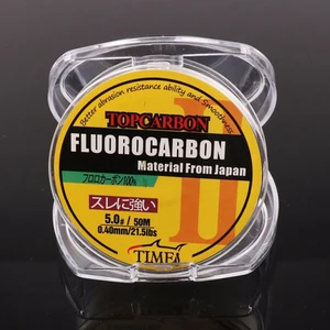 Леска рыболовная из углеродного волокна, 50100150 м, 4,4-100% фунтов