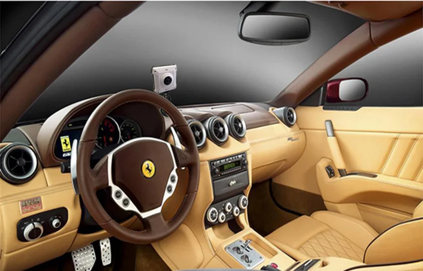Автомобильный видеорегистратор цифровая камера 720 панорамная VR видеокамера Мини