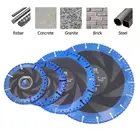 Алмазный шлифовальный диск 1 шт., диск для резки, многоцелевой спасательный шлифовальный круг для металлической арматуры, мрамора, твердого камня, DT-DIATOOL