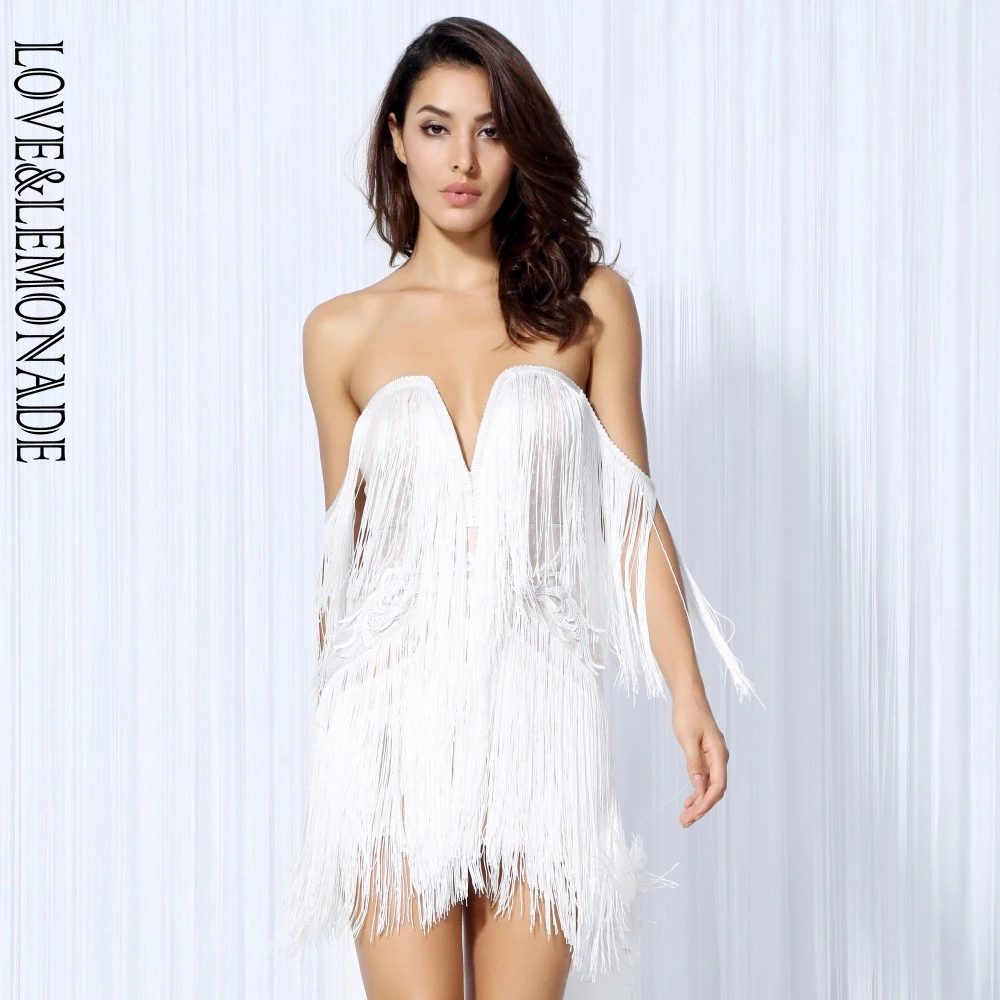 Love & Lemonade белые кружевные цельнокроеные обтягивающие платья LM0088|dress dress dress|dress