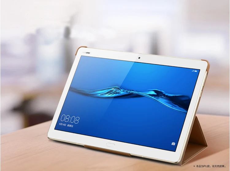 Флип-чехол для huawei Mediapad M3 Lite, 10 дюймов, кожаный чехол с функцией сна/пробуждения, подставка, полная защита, чехол для планшета