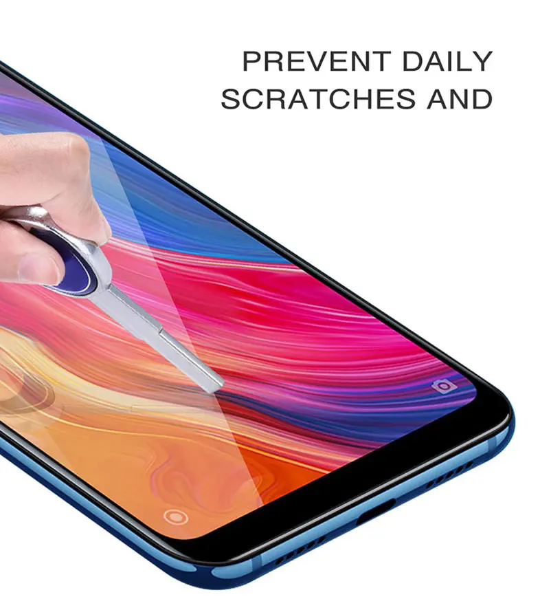 Закаленное защитное стекло с закругленными краями 9D для xiaomi mi 9 Play redmi note